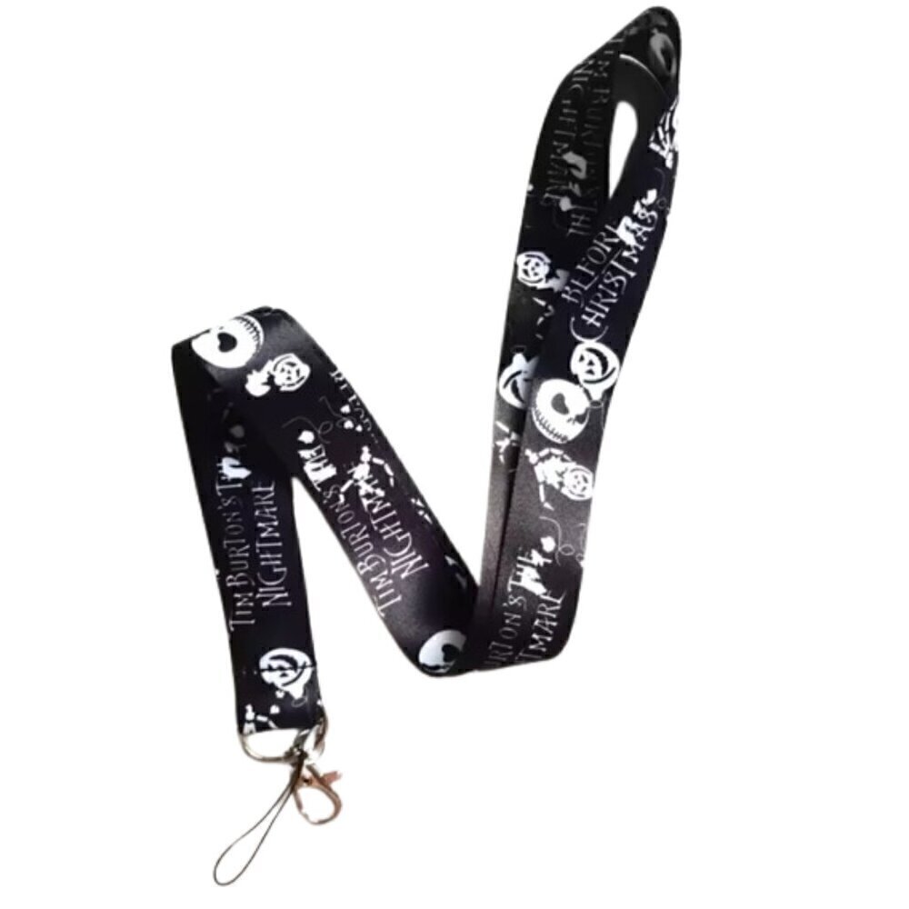 🆕 NWOT 🎃 Disney Tim Burton’s The Nightmare Before Christmas Lanyard ✨Halloween